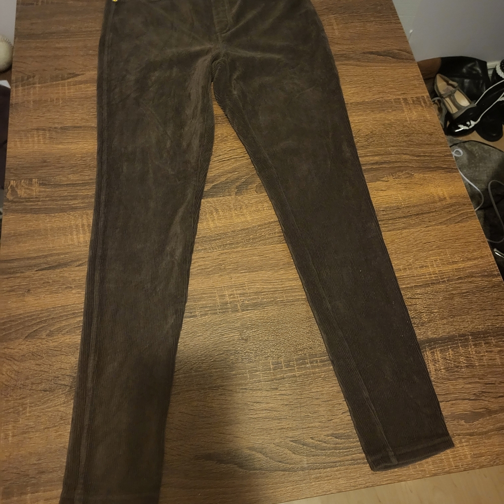 MICHAEL Michael Kors Dark Brown Corduroy Pants